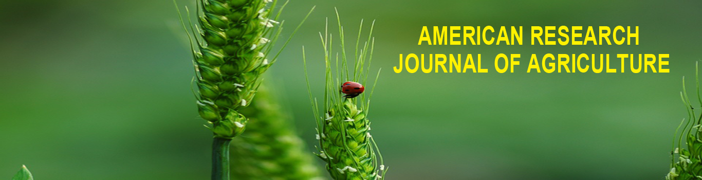 American Research Journal of Agriculture